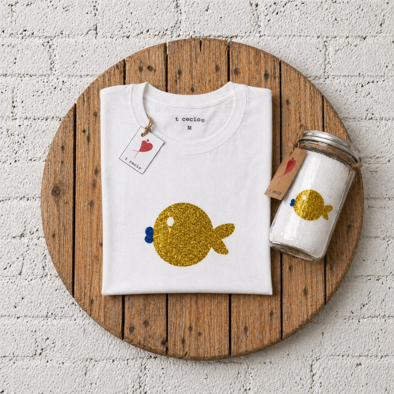 T-shirt Pesce
