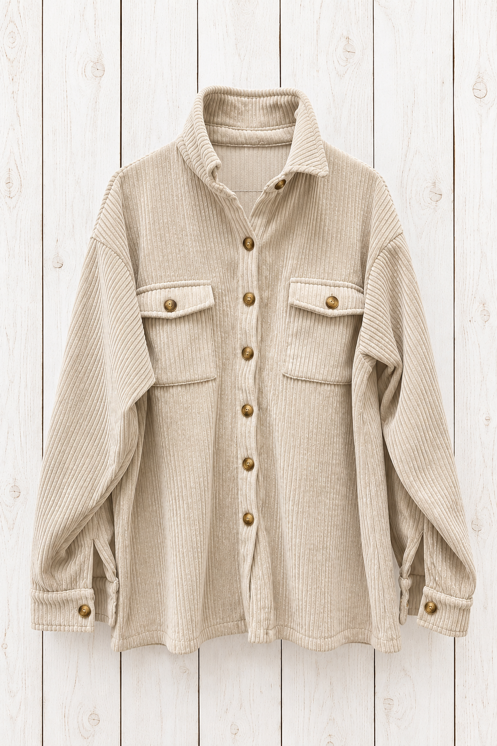 Camicia velluto a coste larghe