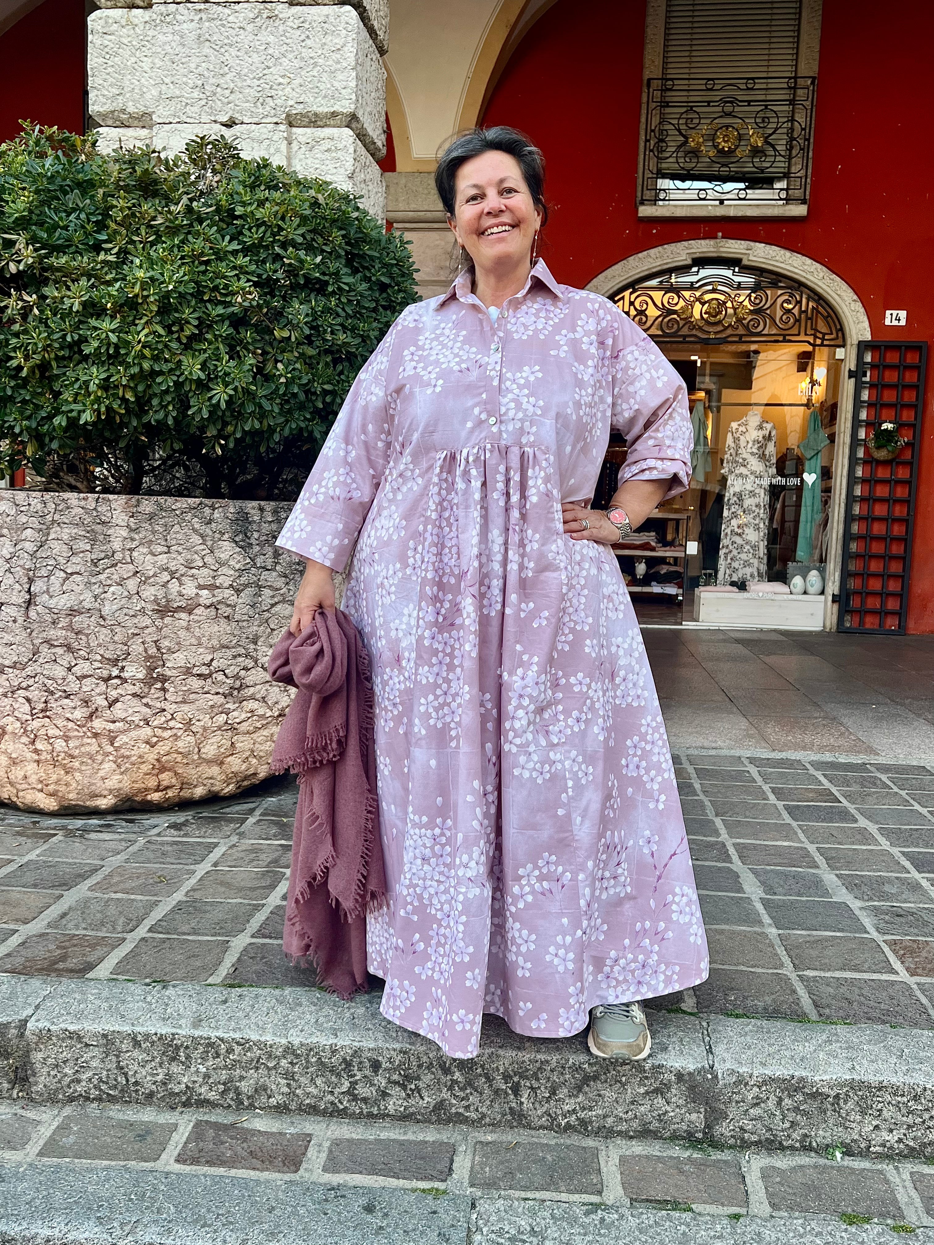 Abito Viky in fantasia floreale