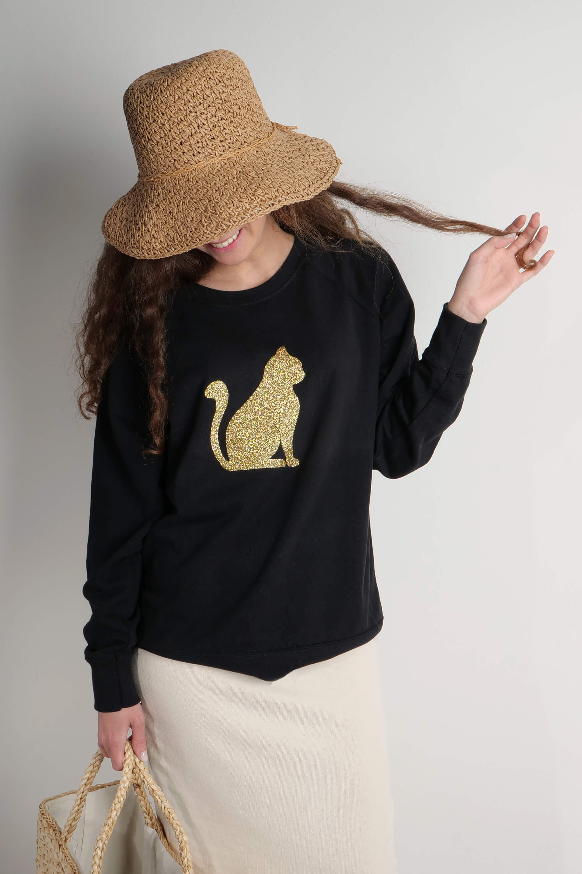Felpa Gold Cat