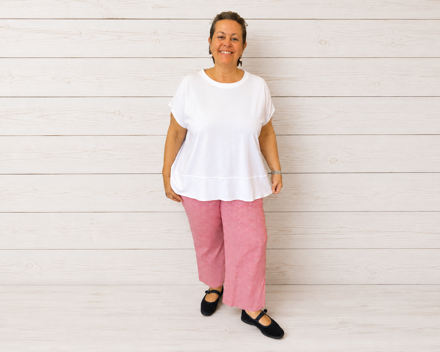T-shirt Camilla a maniche corte