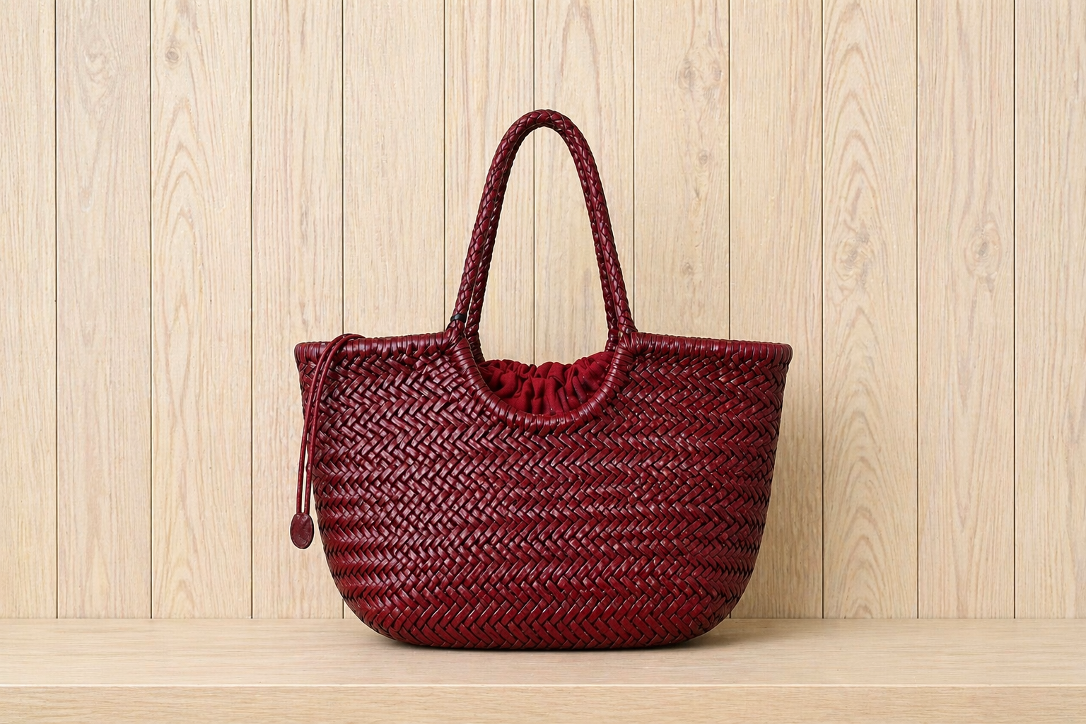 Borsa in intrecciata media
