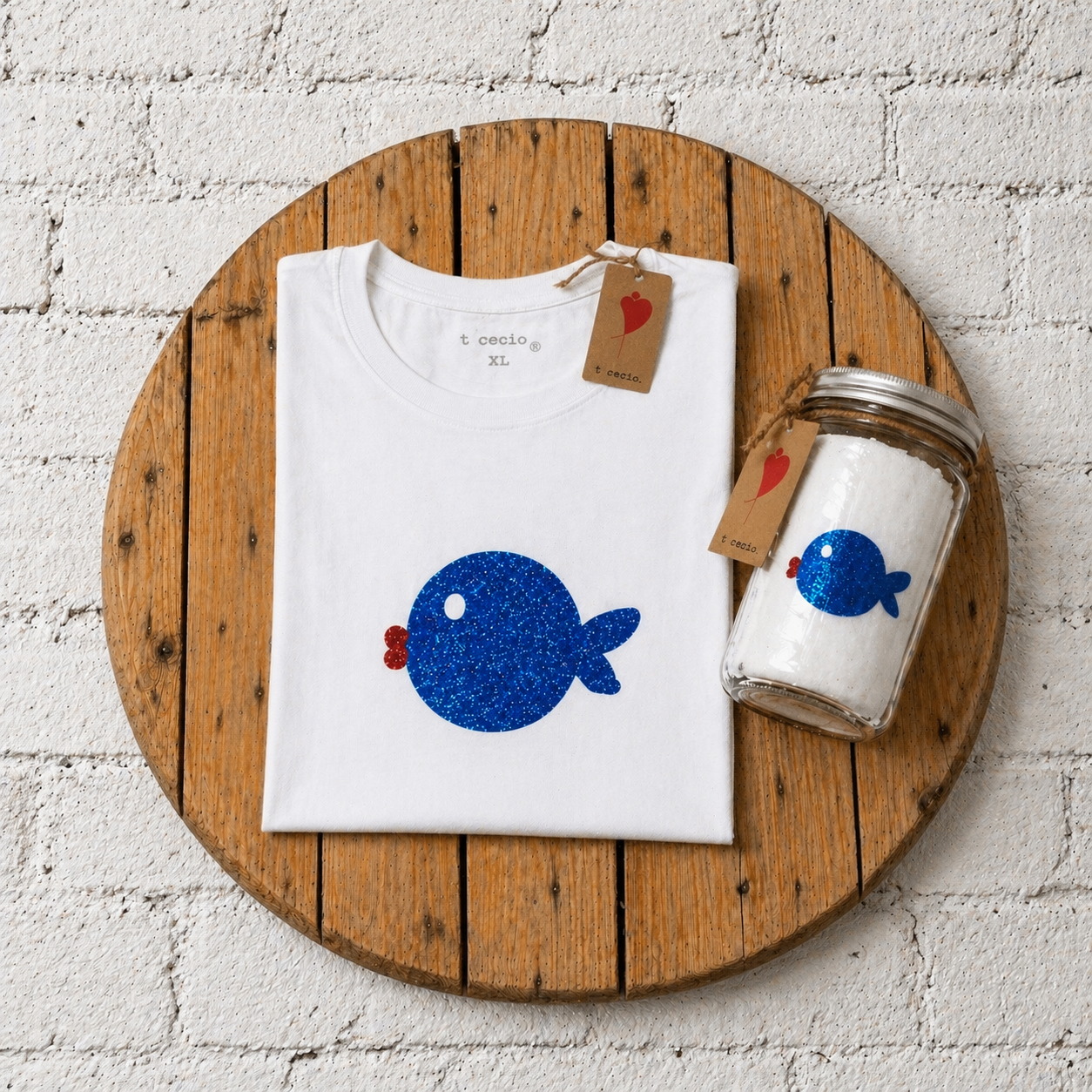 T-shirt Pesce